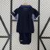 23/24 Kids Tottenham Away Navy Blue Kids jersey Kit short sleeve (Shirt + Short)-6102924