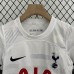 23/24 Kids Tottenham home White Kids jersey Kit short sleeve (Shirt + Short)-2563515