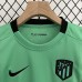 23/24 kids Atletico Madrid third away Green Kids jersey Kit short sleeve (Shirt + Short)-3126567