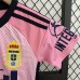 23/24 Kids Oviedo Away Pink Kids jersey Kit short sleeve (Shirt + Short)-7171359