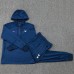 23/24 Liverpool Navy Blue Hooded Edition Classic Jacket Training Suit (Top+Pant)-6089855