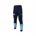 23/24 Manchester City Blue Hooded Edition Classic Jacket Training Suit (Top+Pant)-1061044