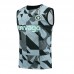 23/24 Chelsea Training Gray Black Jersey Kit Sleeveless (Vest + Short)-6386688