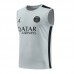 23/24 Paris Saint-Germain PSG Training Gray Jersey Kit Sleeveless (Vest + Short)-2291852