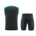 23/24 Barcelona Training Navy Blue Jersey Kit Sleeveless (Vest + Short)-3256196