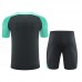 23/24 Barcelona Training Navy Blue Jersey Kit short Sleeve (Shirt + Short)-198222