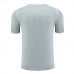 23/24 Paris Saint-Germain PSG Training Gray Jersey Kit short Sleeve (Shirt + Short)-7278550