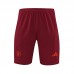 23/24 Manchester United M-U Training Red Jersey Kit short Sleeve (Shirt + Short)-6489408