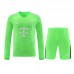 23/24 Bayern Munich Goalkeeper Green Jersey Kit Long Sleeve (Long Sleeve + Short)-1833980