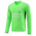23/24 Real Madrid Goalkeeper Green Jersey Kit Long Sleeve (Long Sleeve + Short)-7292954