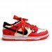 SB Dunk Low Running Shoes-Red/White-9905553