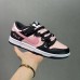 SB Dunk Low Women Running Shoes-Pink/Black-7841638