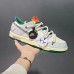 SB Dunk Low Running Shoes-White/Gray-4095477
