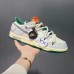 SB Dunk Low Running Shoes-White/Gray-4095477