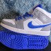 Air​ Jordan 1 ​High AJ1 Running Shoes-White/Gray-529269