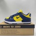 SB Dunk Low Running Shoes-Navy Blue/Yellow-2892422