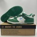 SB Dunk Low Running Shoes-Green/White-9497089