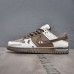 SB Dunk Low Running Shoes-White/Brown-7363565