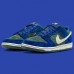 SB Dunk Low“Deep Royal Blue”Running Shoes-Green/White-4643298