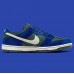 SB Dunk Low“Deep Royal Blue”Running Shoes-Green/White-4643298