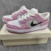 April Skateboards x SB Dunk Low Running Shoes-Pink/White-971354