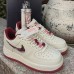 AIR FORCE 1‘07 AF1 Running Shoes-White/Red-5176464