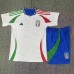 2024 Italy Away White Jersey Kit short Sleeve (Shirt + Short)-5776985