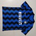 Retro 04/05 Inter Milan Home Blue Black Jersey Kit short Sleeve (Shirt + Short)-661861