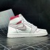 Air​ Jordan 1 ​High AJ1 Running Shoes-White/Red-1983018