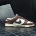 SB Dunk Low GS Running Shoes-Wine Red/White-2641311