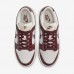 SB Dunk Low“Team Red Croc”Running Shoes-White/Wine Red-6275279