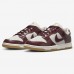 SB Dunk Low“Team Red Croc”Running Shoes-White/Wine Red-6275279