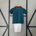 Retro 1994 Kids Germany Away Kids Green Jersey Kit short Sleeve (Shirt + Short)-2987287