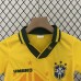 Retro Kids 93/94 Brazil Home Kids Yellow Jersey Kit short Sleeve (Shirt + Short)-3027279