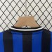Retro 09/10 Kids Inter Milan Home Blue Black Kids Jersey Kit short Sleeve (Shirt + Short)-7742078