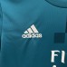 Retro 17/18 Kids Real Madrid Third Away Blue Kids Jersey Kit short Sleeve (Shirt + Short)-4245411