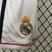 Retro 14/15 Kids Real Madrid Home White Kids Jersey Kit short Sleeve (Shirt + Short)-3894460