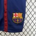 Retro 14/15 Kids Barcelona Home Navy Blue Red Kids Jersey Kit short Sleeve (Shirt + Short)-7464382