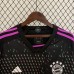 23/24 Bayern Munich Away Black Purple Jersey Kit Long Sleeve-8194884