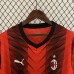 23/24 AC Milan Home Red Black Jersey Kit Long Sleeve-956173