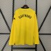 23/24 Borussia Dortmund Home Yellow Black Jersey Kit Long Sleeve-1011069