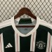 23/24 Manchester United M-U Away Green White Jersey Kit Long Sleeve-6366518