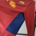 Retro 08/09 Barcelona Champions League Home Blue Red Jersey Kit Long Sleeve-8006700
