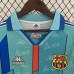 Retro 96/97 Barcelona Away Blue Jersey Kit Long Sleeve-2434956