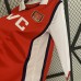 Retro 98/99 Arsenal Home Red White Jersey Kit Long Sleeve-5578097