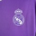 Retro 16/17 Real Madrid Away Purple Jersey Kit Long Sleeve-8619949
