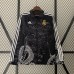 23/24 Real Madrid Trench Coat Reversible Black Windbreaker Long Sleeve-6874029
