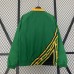 2023 Jamaica Trench Coat Reversible Green Orange Windbreaker Long Sleeve-9646220