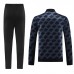 23/24 Real Madrid Gray Black Edition Classic Jacket Training Suit (Top+Pant)-6194810