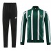 23/24 Manchester United M-U Green White Edition Classic Jacket Training Suit (Top+Pant)-9852602